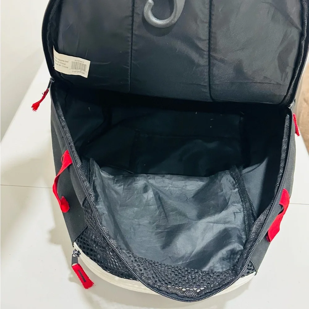 Franklin Sport Baseball Backpack Bat pack Equipment Bag Red‎ Black